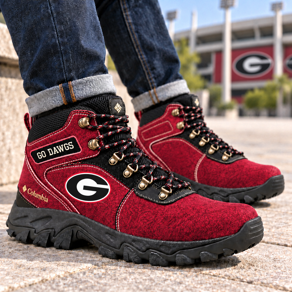 GGBD High-Top Lace-Up Boots PNPA