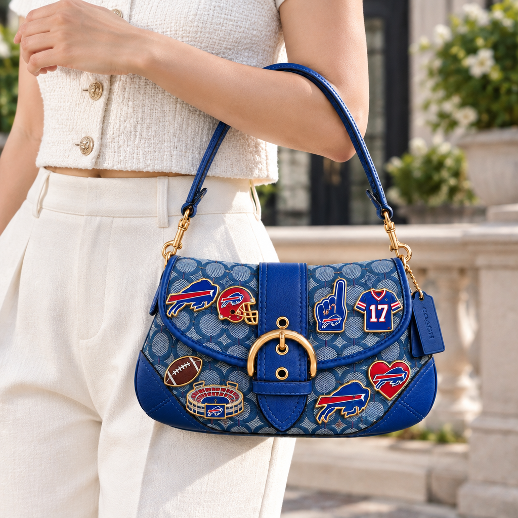 Buffalo Bills Soho Bag With Charm